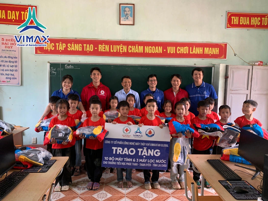 VIMAX GLOBAL's Charitable Journey to the Lai Chau
