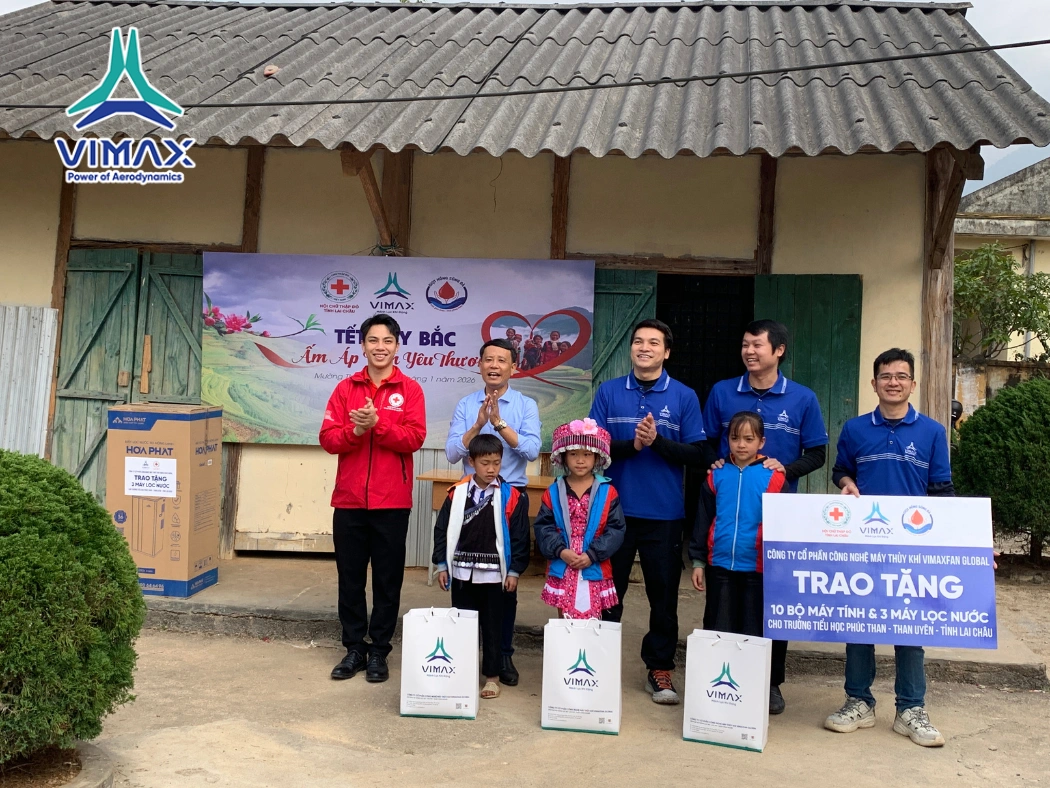 VIMAX GLOBAL's Charitable Journey to the Lai Chau