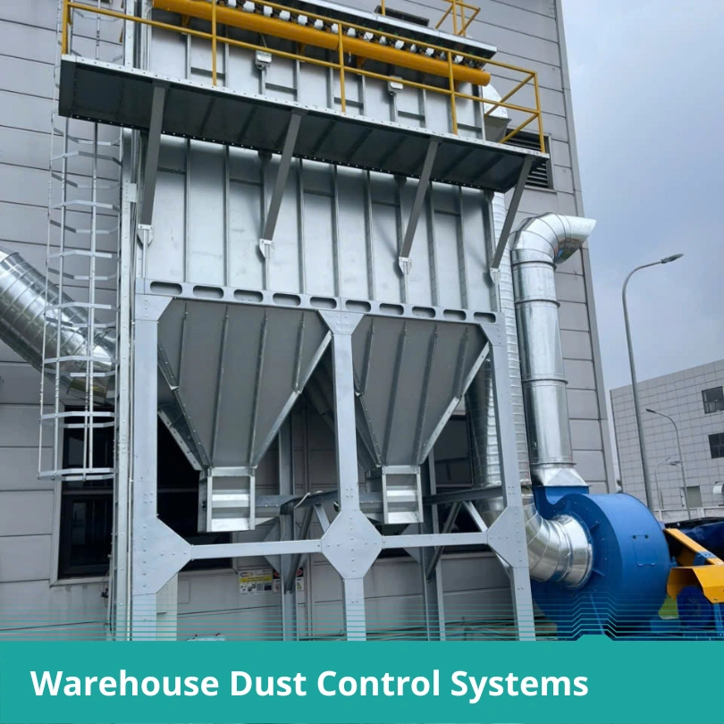 warehouse dust control systems