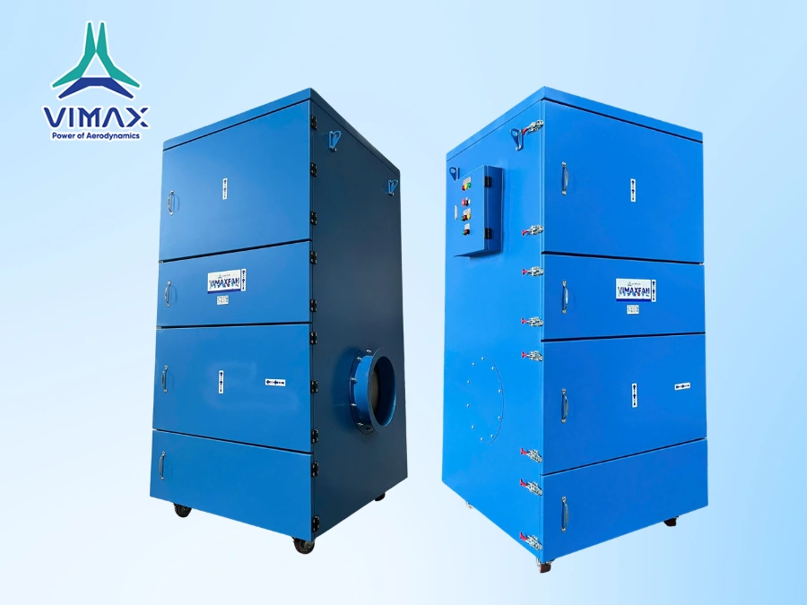 What is a Vertical (Square-Body) Cartridge Dust Collector?