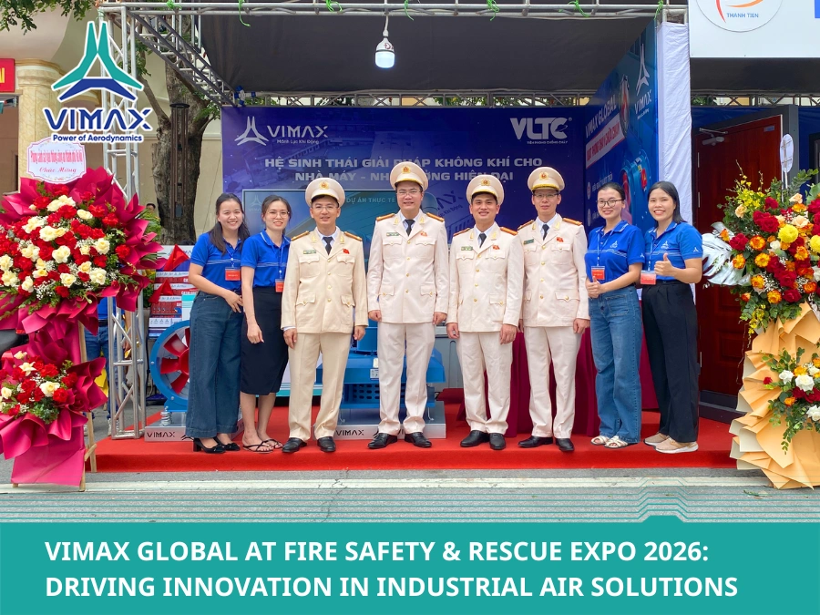 VIMAX GLOBAL At Fire Safety & Rescue Expo 2026: Driving Innovation In Industrial Air Solutions